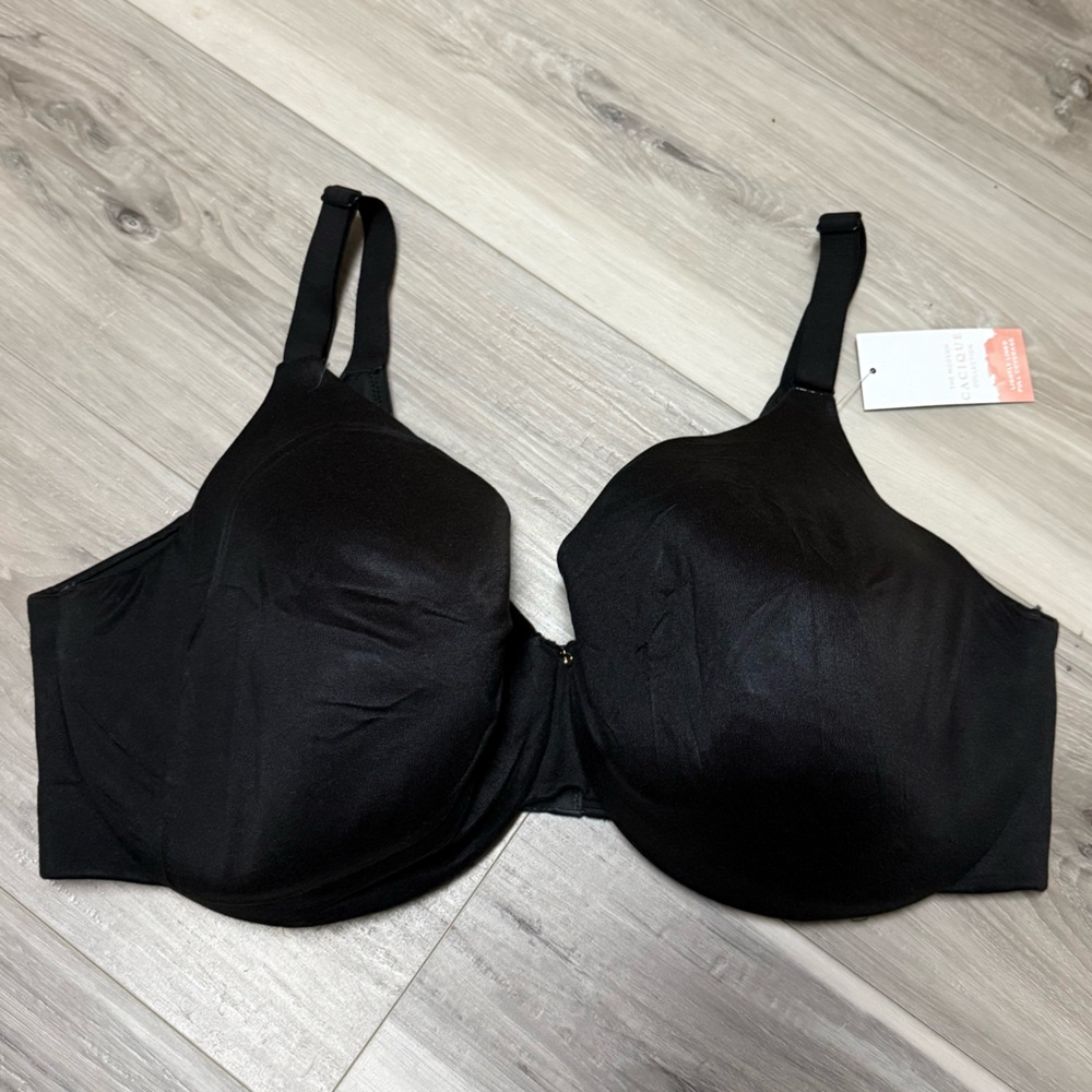 Cacique Black Full Coverage Bra